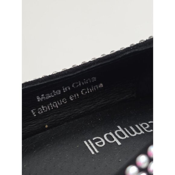 New Jeffrey Campbell Regal Embellished Crystal Block Heel Mary Janes Size 6 - Picture 12 of 14